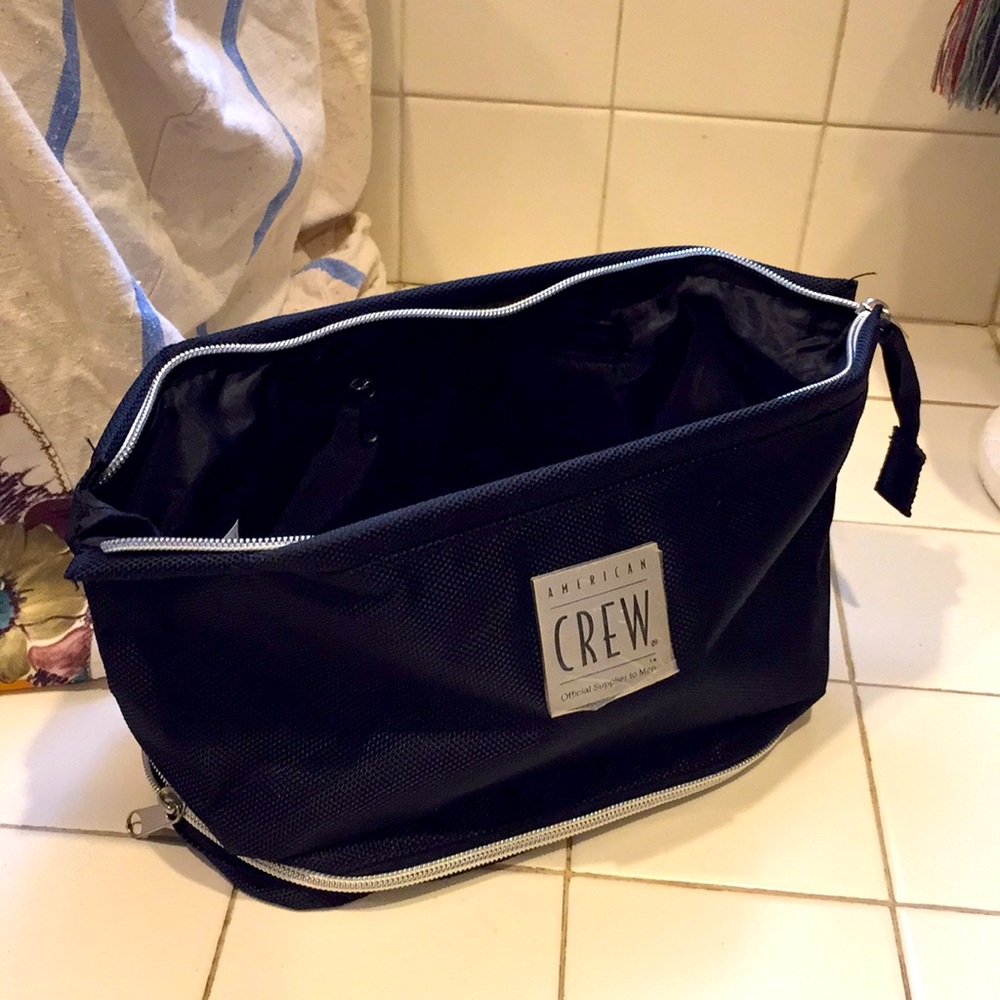 American Crew travel bag 13x6x6”